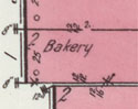 Detail from 1917 Asheville Sanborn Map, p. 8.